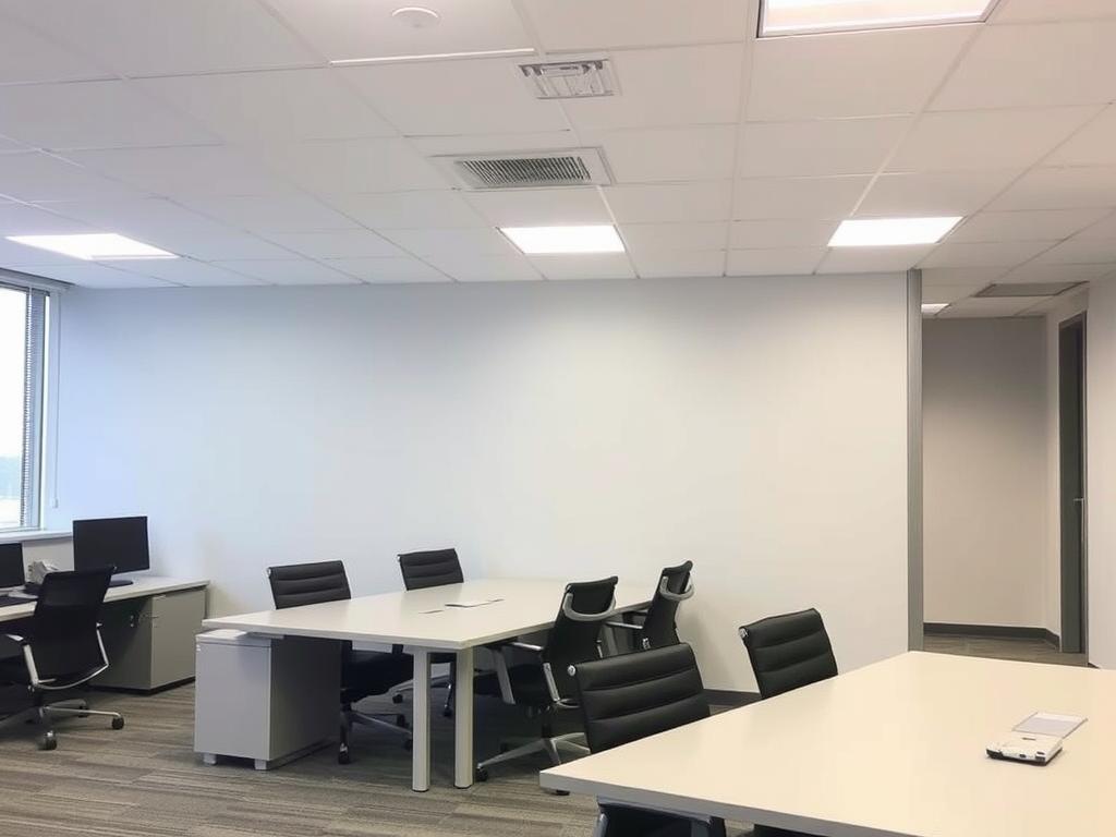 Commercial painting services for office space