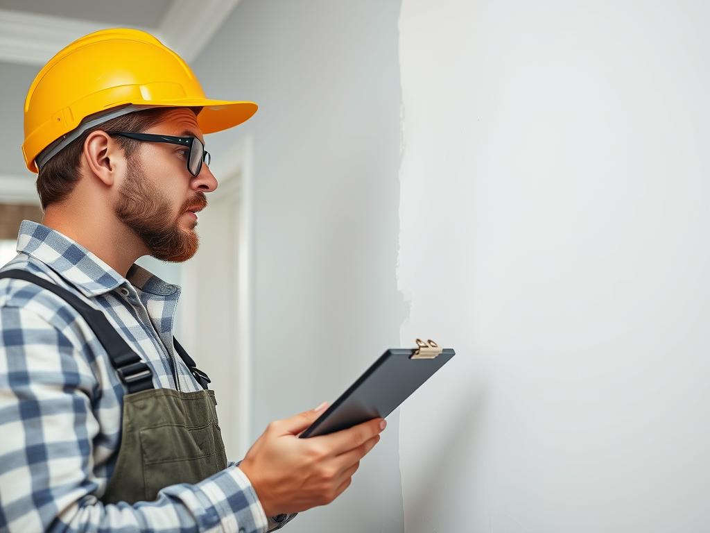 Quality inspection of completed painting services