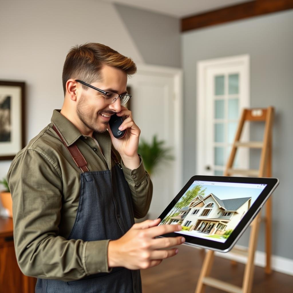 Follow-up after residential painting project completion