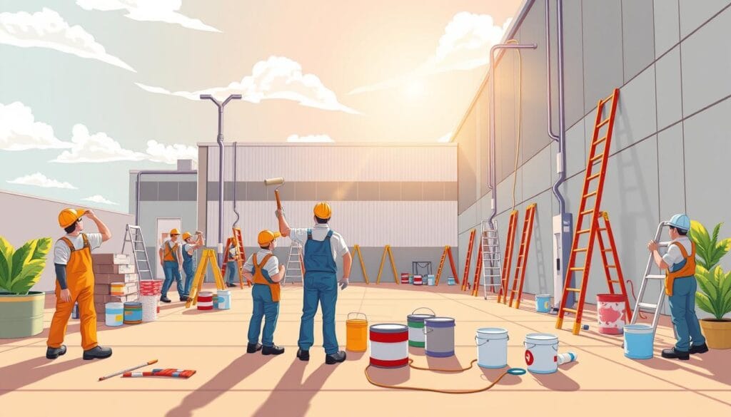 commercial painting friendswood 77549