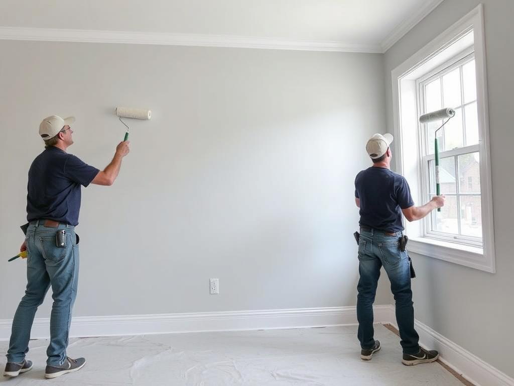 Five Star Painting professionals at work