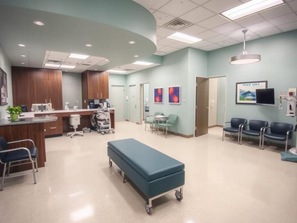 Healthcare facility painting in Houston