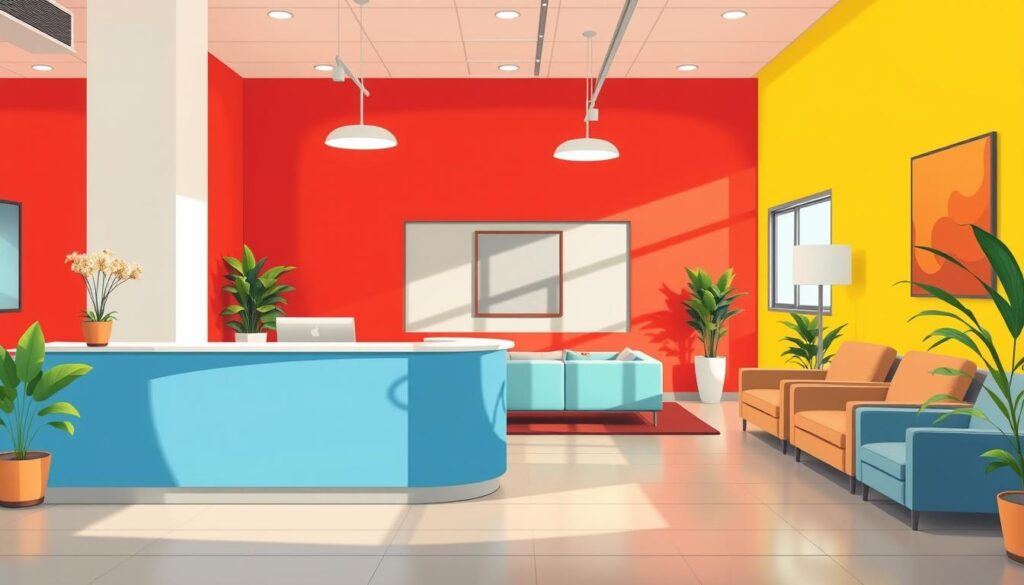 color psychology in commercial spaces