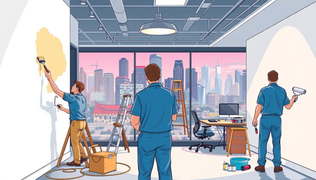 commercial painting company Houston