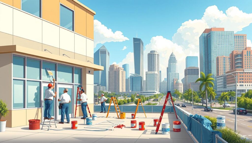 commercial painting company texas city