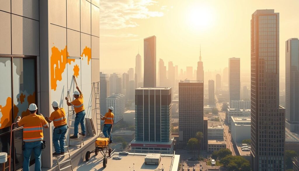 commercial painting houston 77054