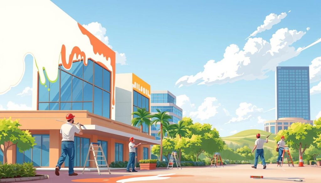 commercial painting league city