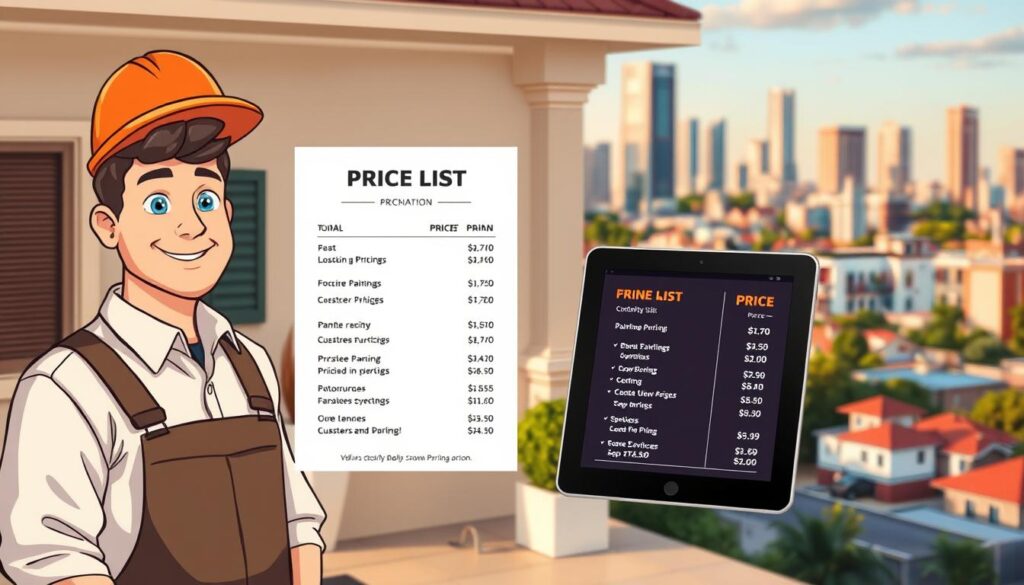 competitive pricing strategy for exterior painting services