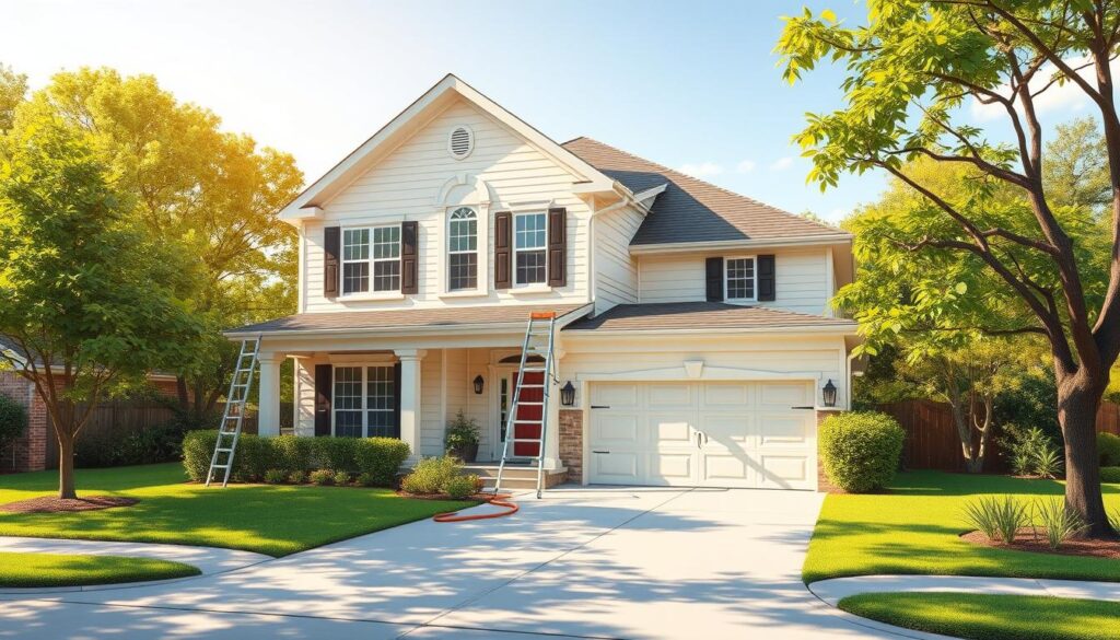 exterior residential painting Houston77212