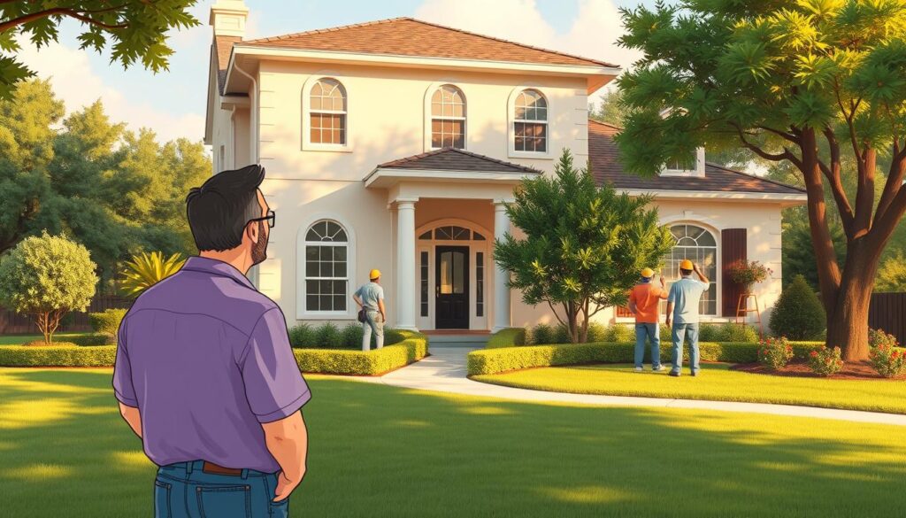 exterior residential painting houston77089