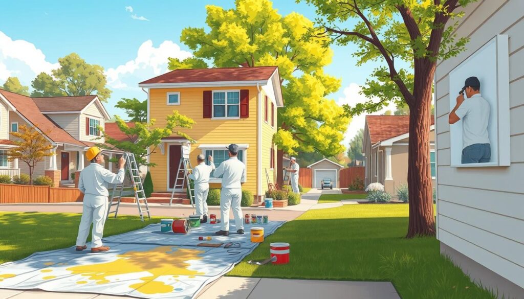 house painting process