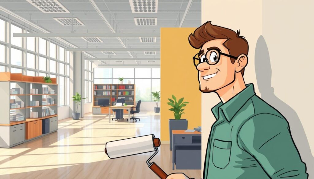 interior commercial painting Houston