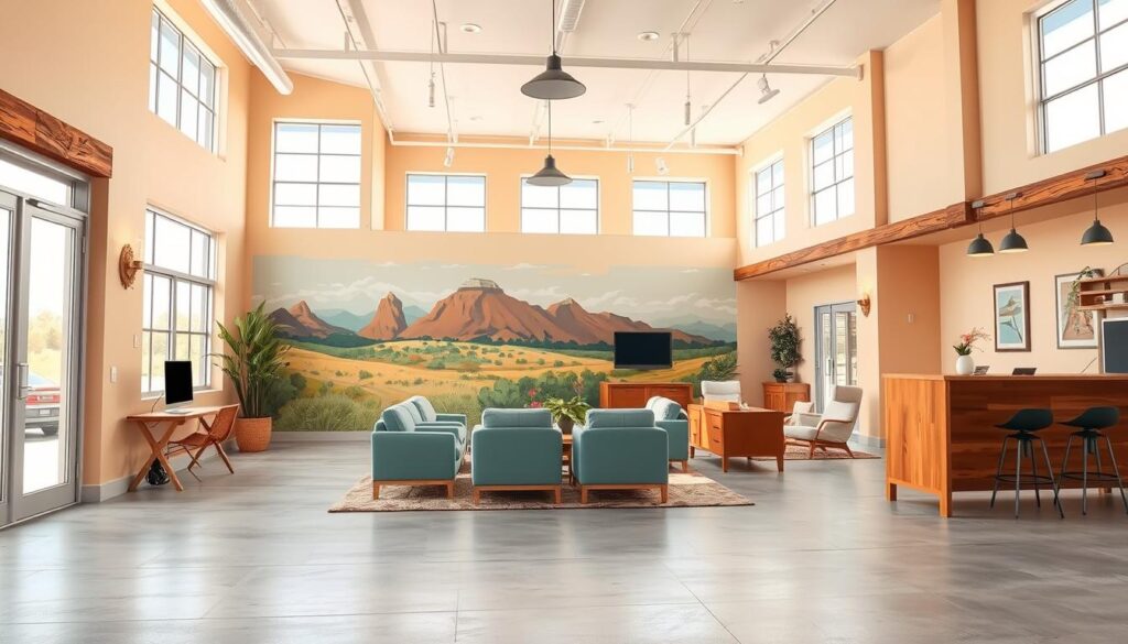 interior commercial painting Santa Fe 77510