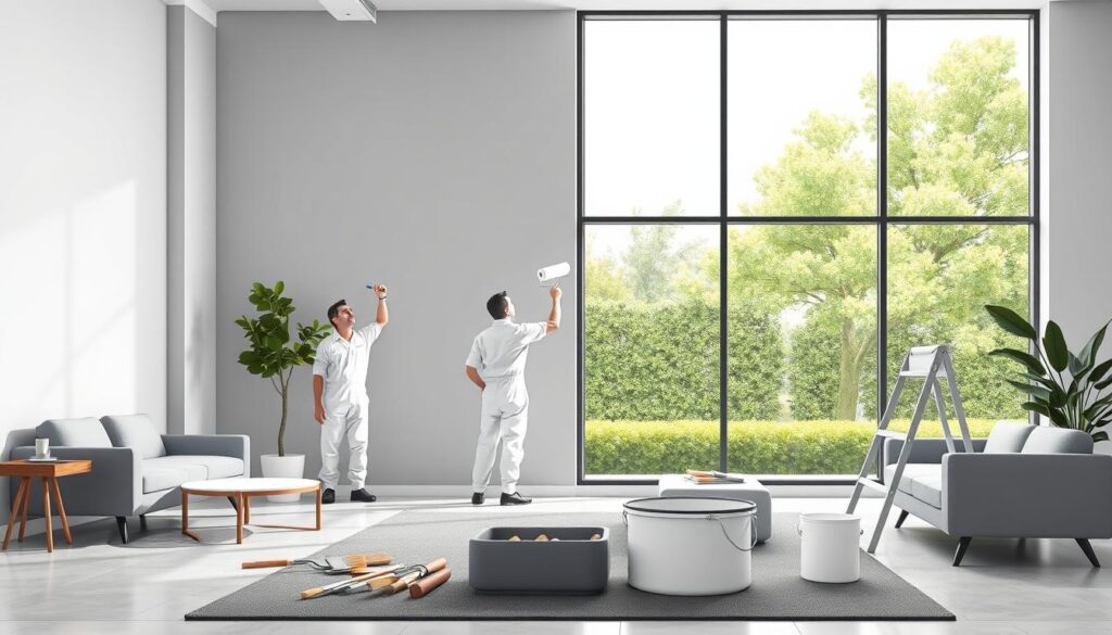 interior office painting services houston