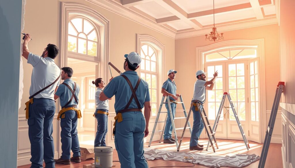 interior residential painting galveston 77554