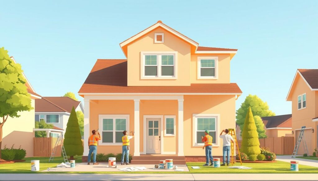 new construction painting