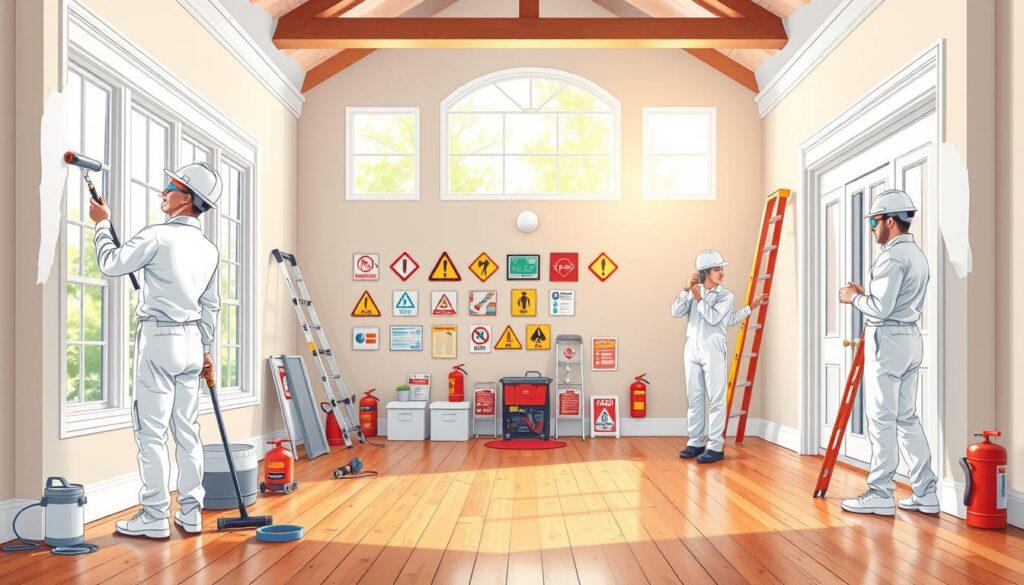 professional home painters safety standards