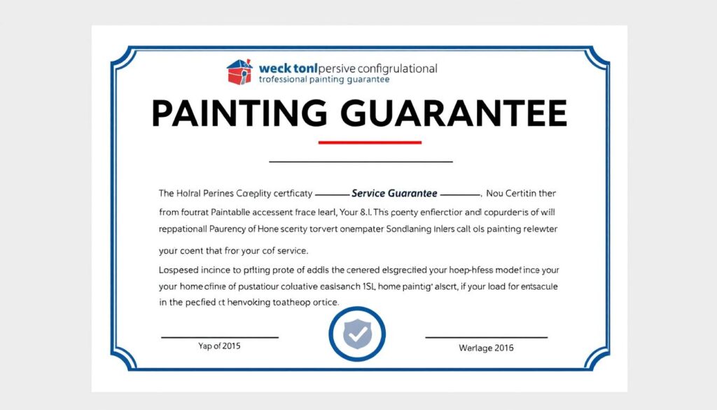 warranty and service guarantee